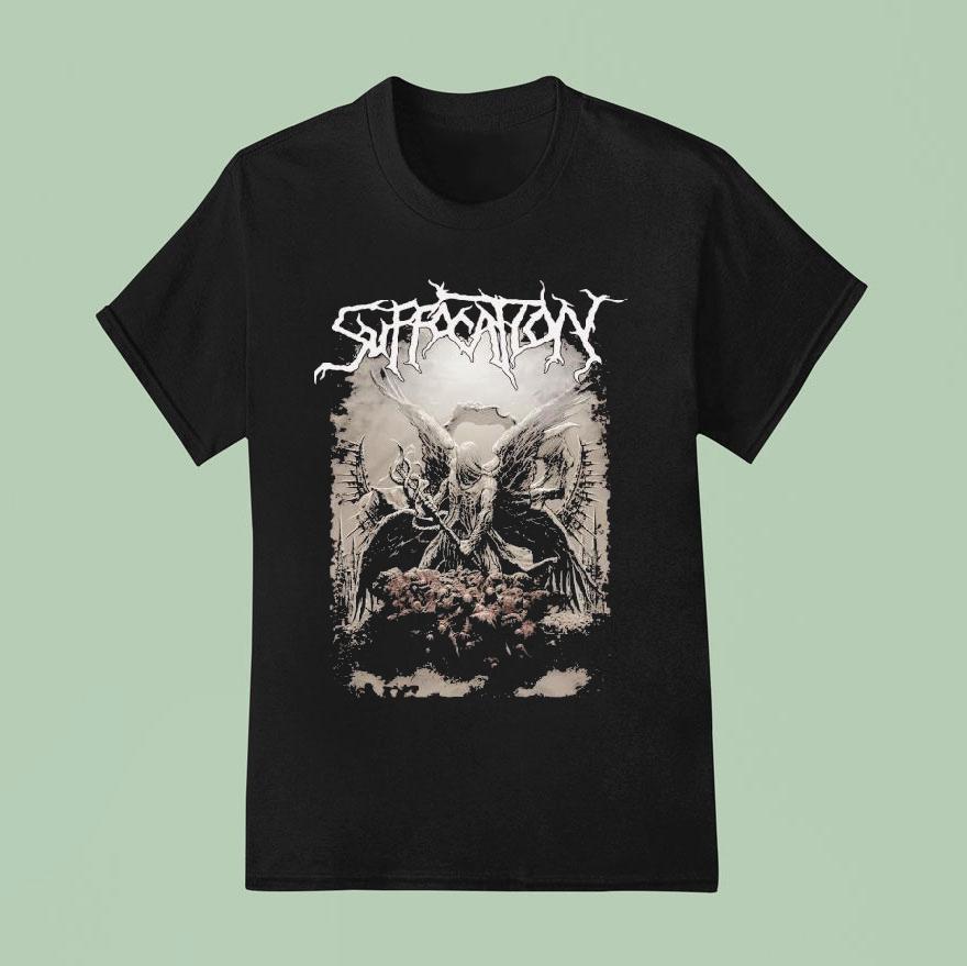 Suffocation Shred Angel T Shirt
