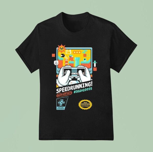 Summer Games Done Quick Sgdq Games Done Quick Speedrunning T Shirt