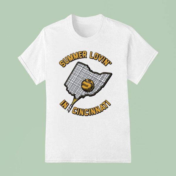 Summer Lovin In Cincinnati Baseball T Shirt