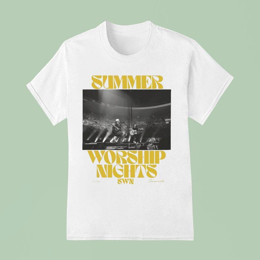 Summer Worship Night Cincinnati Tour T Shirt