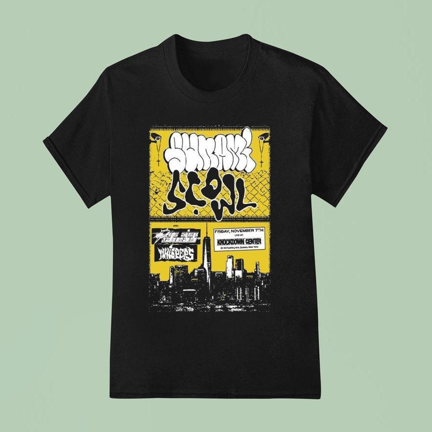Sunami X Scowl Queens New York November T Shirt