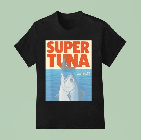 Super Tuna Starring Kim Seokjin Style Jaws T Shirt