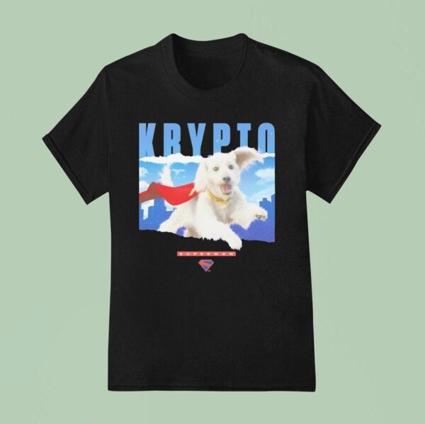Superman Krypto Dog T Shirt