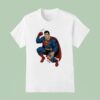 Superman Smoking Cartoon T Shirt