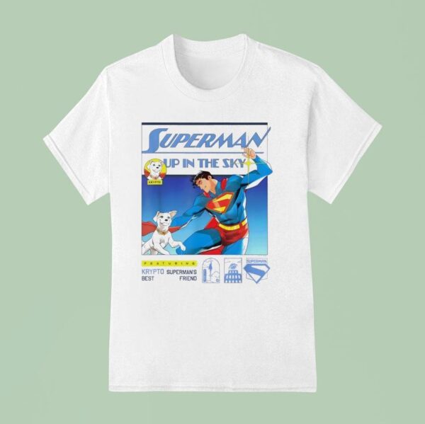 Superman Up In The Sky Featuring Krypto T Shirt