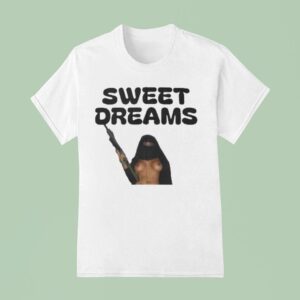 Sweet Dreams Gun Girl T Shirt
