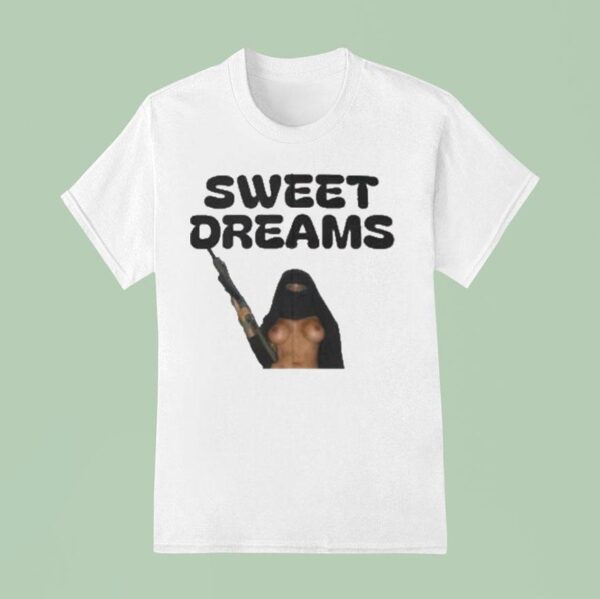 Sweet Dreams Gun Girl T Shirt