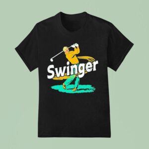 Swinger Golf Cartoon T Shirt