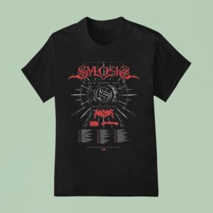Sylosis Eu Uk Headline Tour Dates With Revocation X Distant X Life Cycles T Shirt