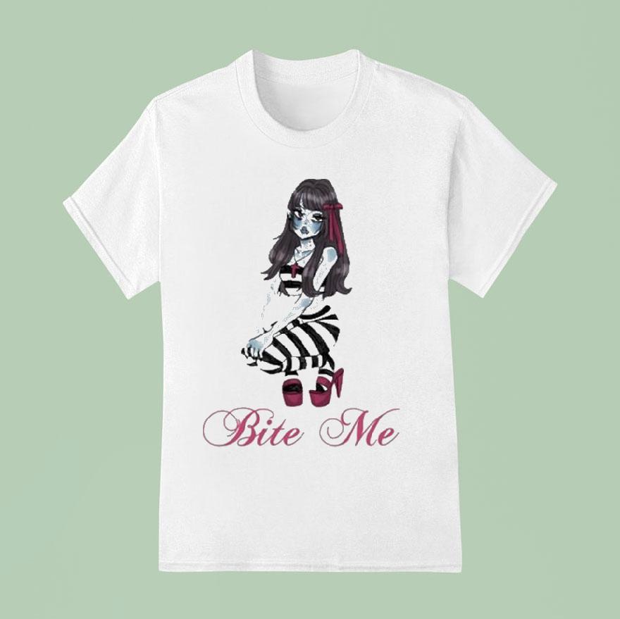 Sylvia Bite Me T Shirt