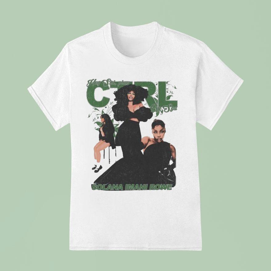 Sza Ctrl Solana Imani Rowe T Shirt