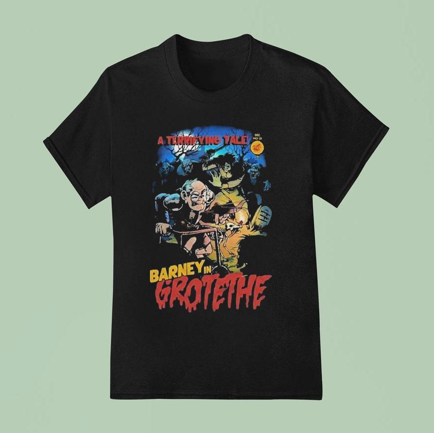 Tales From The Stinky Dragon Barney In Grotethe Terrifying Tale T Shirt