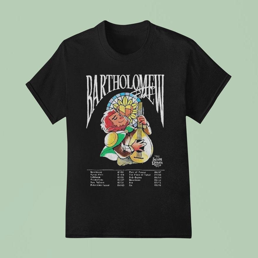 Tales From The Stinky Dragon Bartholomew Tour Dates T Shirt
