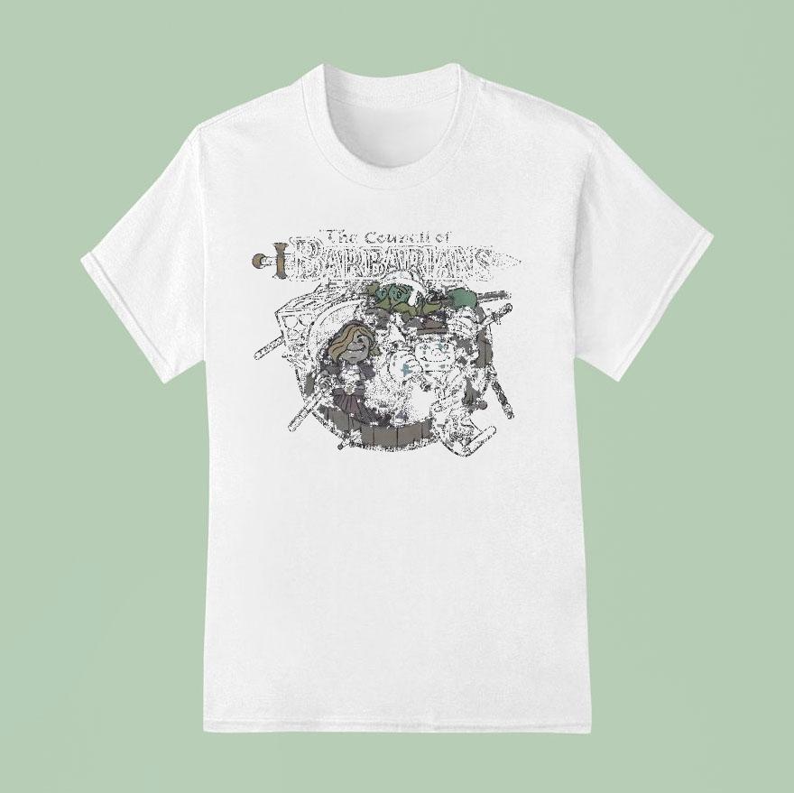Tales From The Stinky Dragon The Council Of Barbarians T Shirt