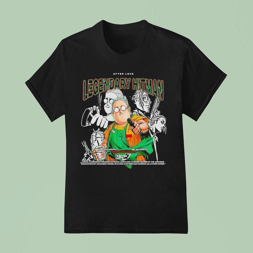 Taro Sakamoto Mr Sakamoto Redeemed Hitman The Legendary Hitman T Shirt