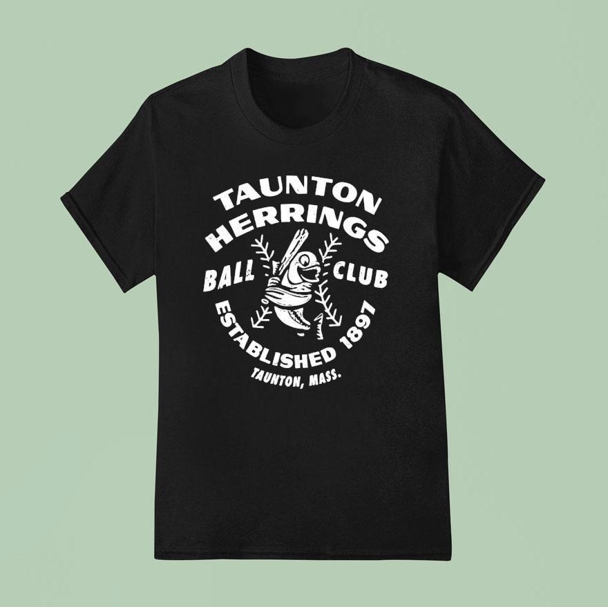 Taunton Herrings Ball Club Established T Shirt