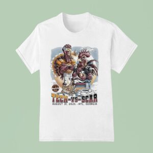 Tech Vs Scar August Atlanta Georgia T Shirt