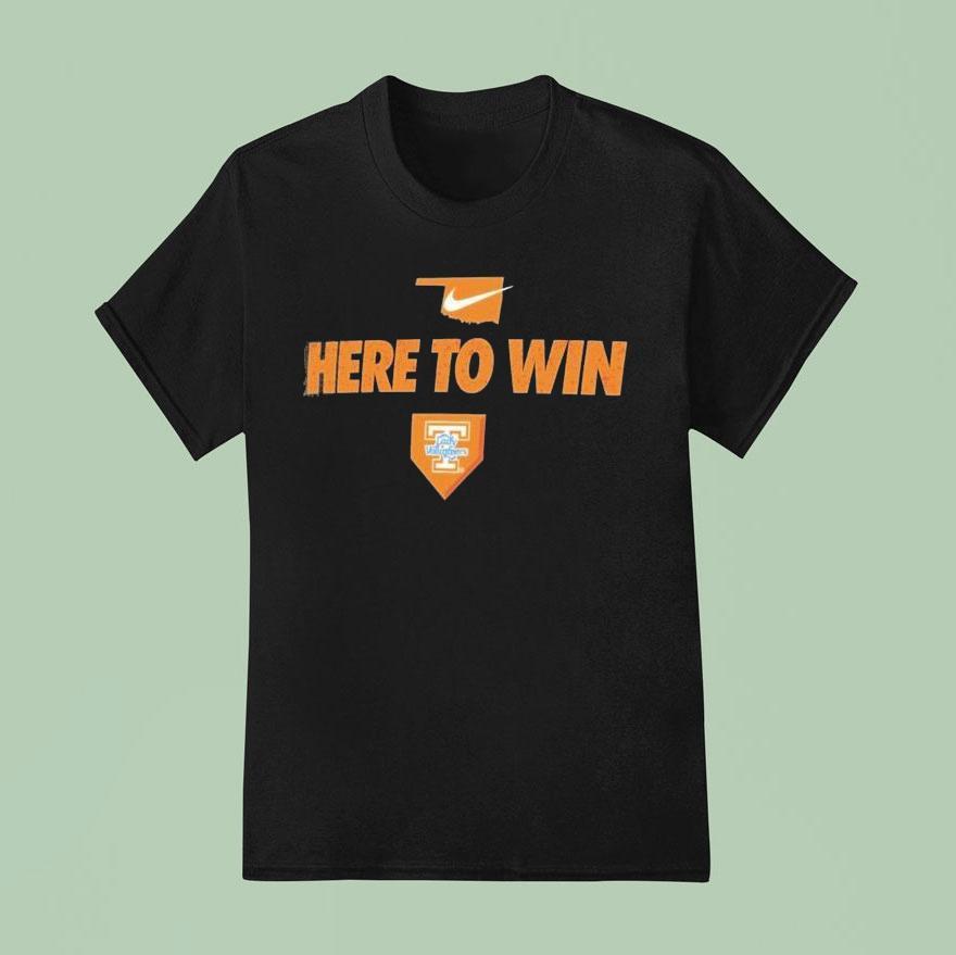 Tennessee Volunrs Here To Win Nike T Shirt