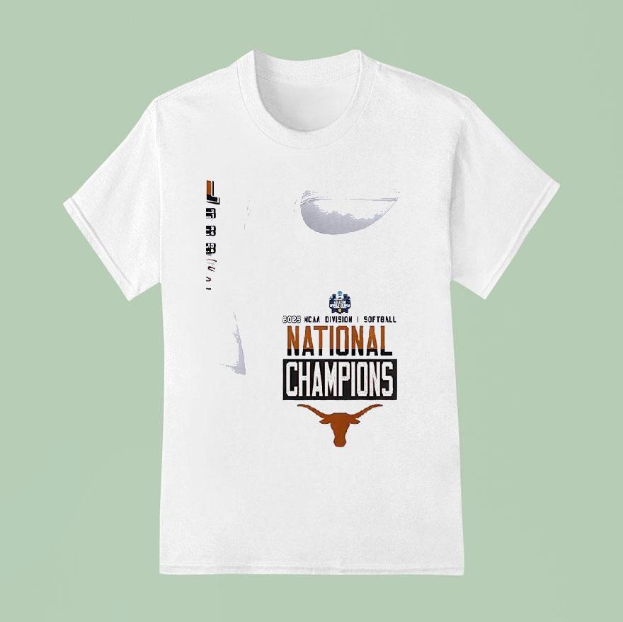 Texas Longhorns Texas Solfball Ncaa Division I National Champs Schedule T Shirt
