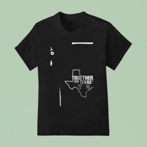Texas Ranger Houston Astros Together For Texas Straight Up Texas Map Logo T Shirt