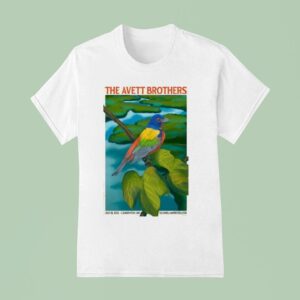 The Avett Brothers Ozarks Amphitheater Camdenton Tour Bird T Shirt