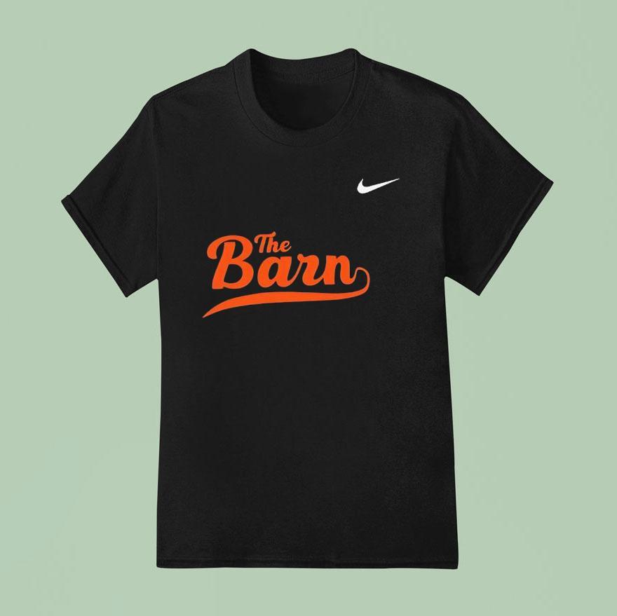 The Barn As Baltimore Orioles T Shirt