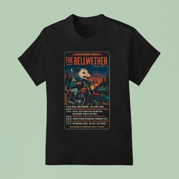 The Bellwether Sessions Summer Lineup Opossum Motor T Shirt