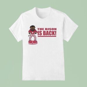 The Bison Is Back Indiana Hoosiers T Shirt