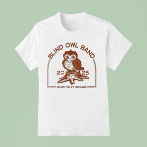 The Blind Owl Band Blind Owlet Brigade T Shirt