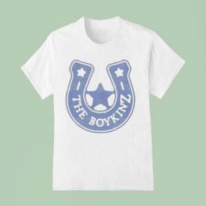 The Boykinz Fell In Love With A Cowboy Horseshoe T Shirt