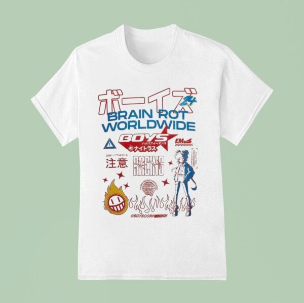 The Boys Brain Rot Worldwide Boyscorp Waifu T Shirt