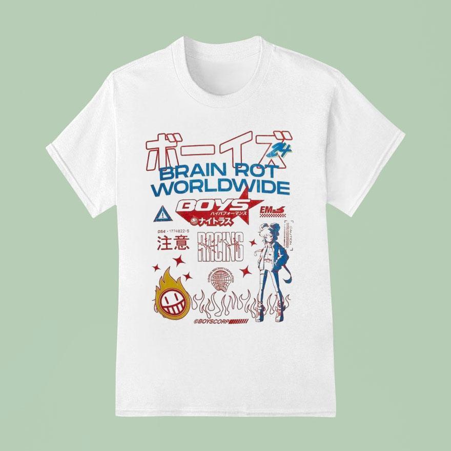 The Boys Brain Rot Worldwide Boyscorp Waifu T Shirt