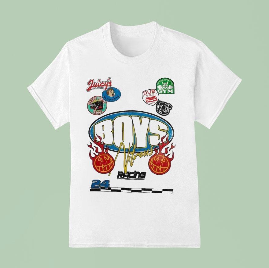 The Boys Nitrous Patches T Shirt