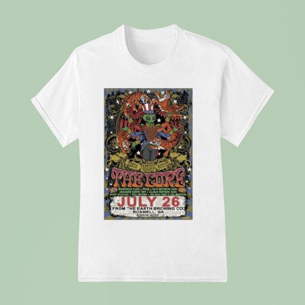 The Core Live In Roswell Ga July Tour T Shirt