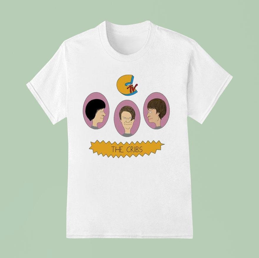 The Cribs Beavis And Butt Head C Tv T Shirt