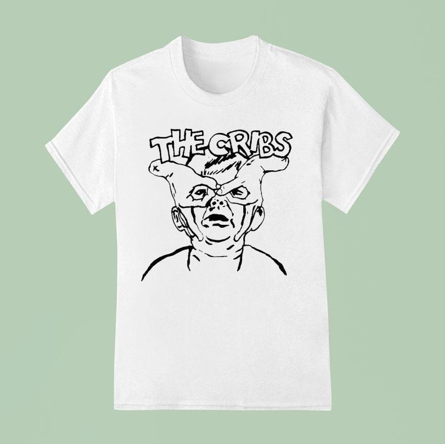 The Cribs Goggle Hands Re Issue T Shirt