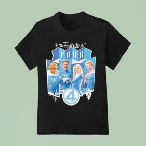 The Fantastic Four Characters Style Team Marvel T Shirt