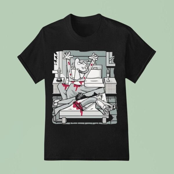 The Horse Head In Jack Woltz Bed Scene From The Godfather But In Cubist Style T Shirt