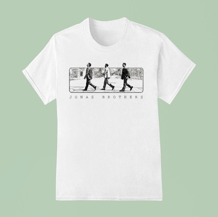 The Jonas Brothers Greeting S From Your Hometown Jonas Road Tour T Shirt