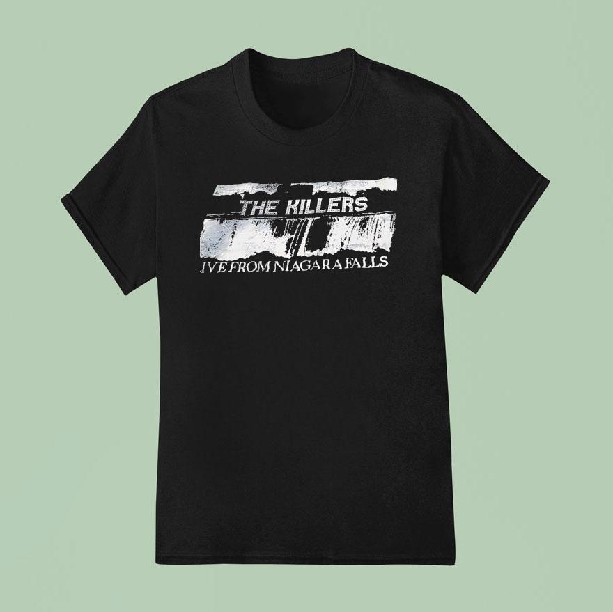 The Killers Live From Niagara Falls T Shirt