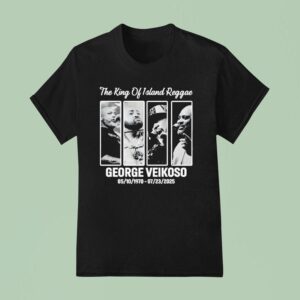 The King Of Island Reggae George Veikoso T Shirt