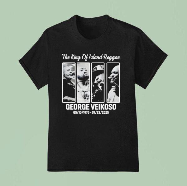 The King Of Island Reggae George Veikoso T Shirt