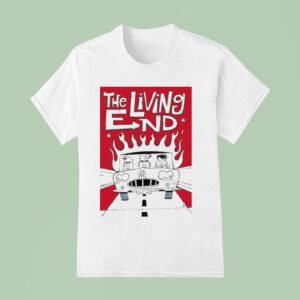 The Living End Cartoon Car T Shirt