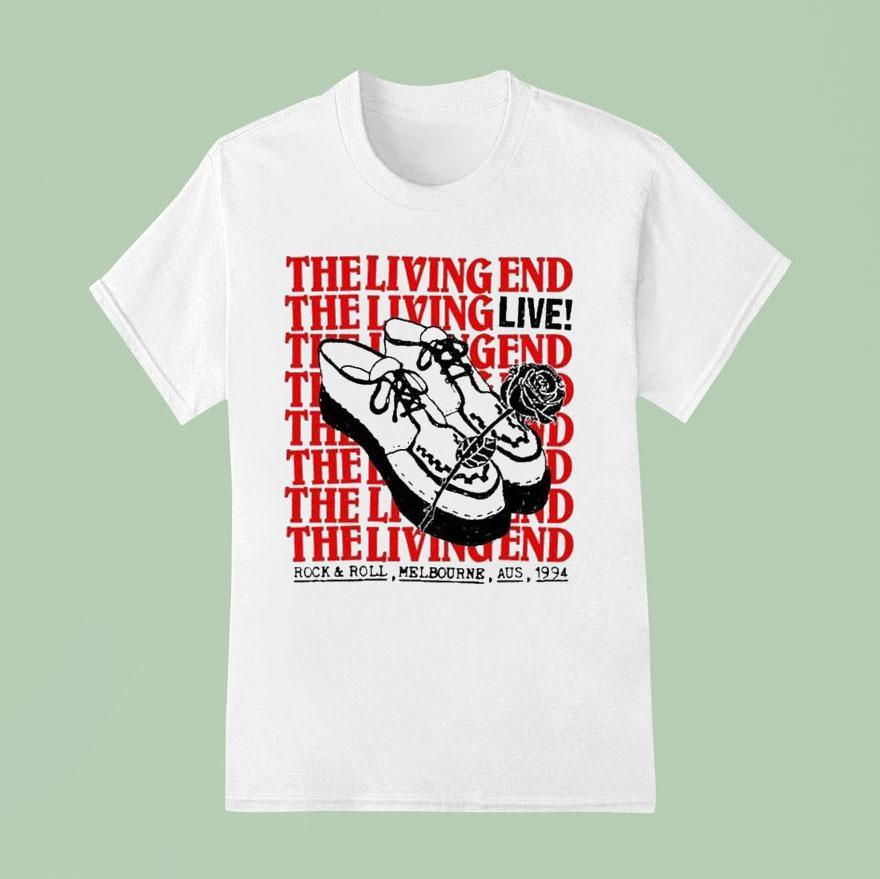 The Living End Rock And Roll Melbourne Aus Creepers Live T Shirt
