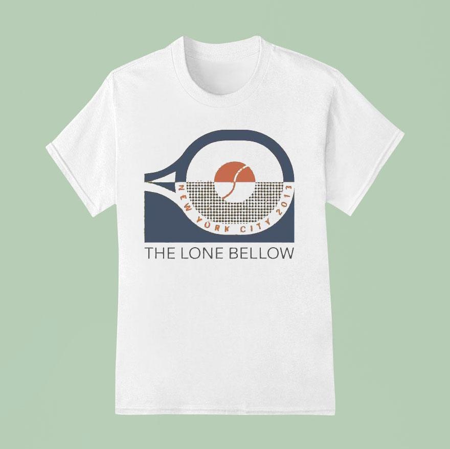 The Lone Bellow Pickle Ball New York City T Shirt