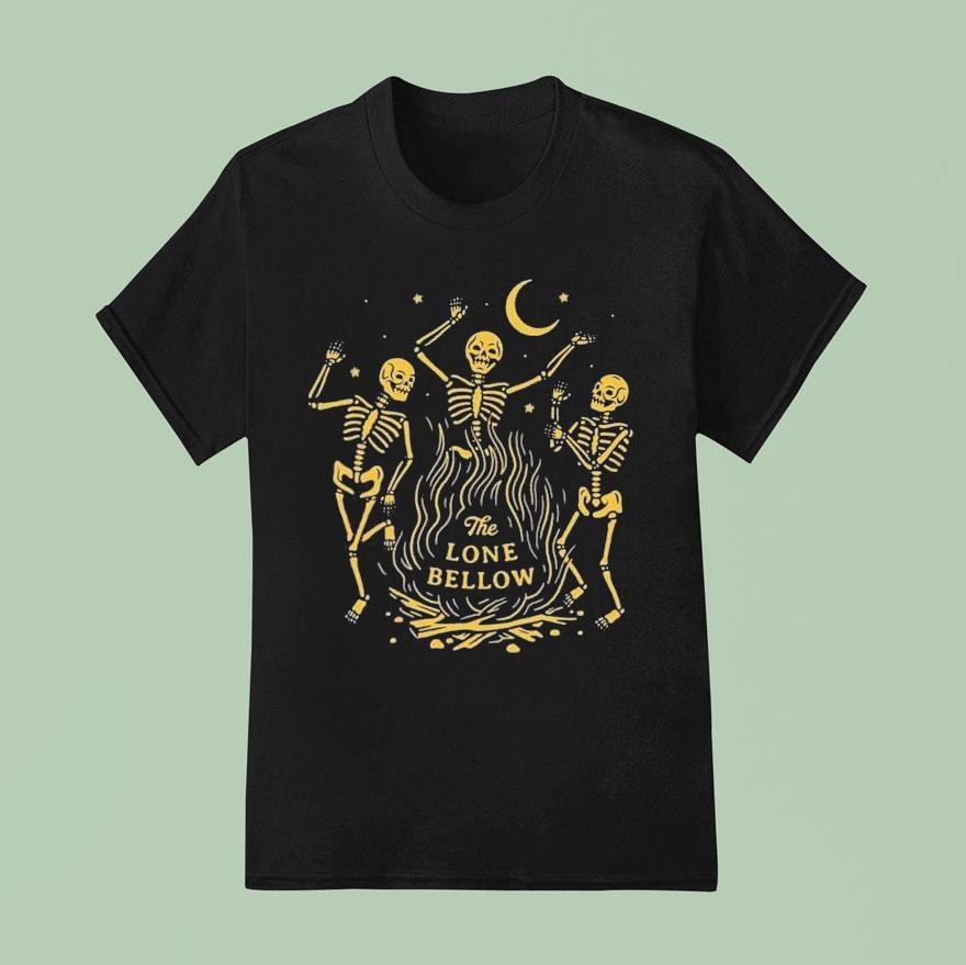 The Lone Bellow Skeletons T Shirt