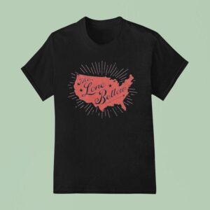 The Lone Bellow Us Map T Shirt