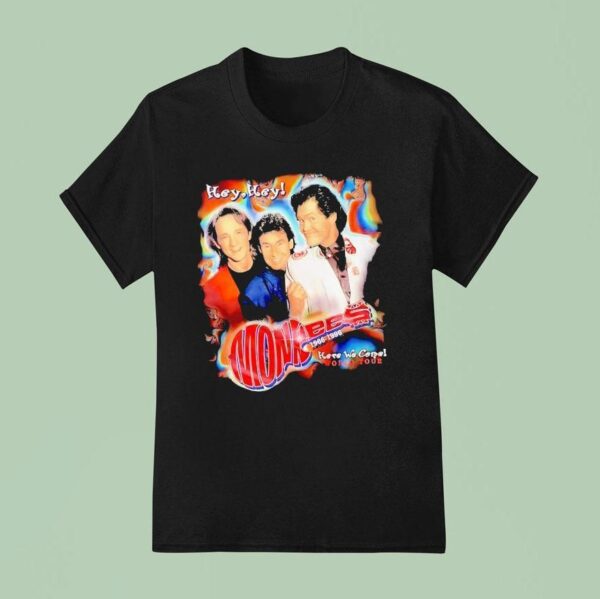 The Monkees Hey Hey Here We Come World Tour Vintage T Shirt