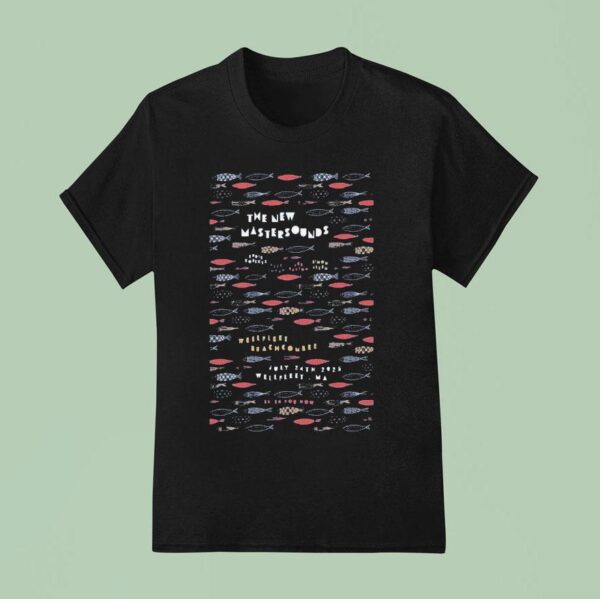 The New Mastersounds Wellfleet Ma Fish T Shirt