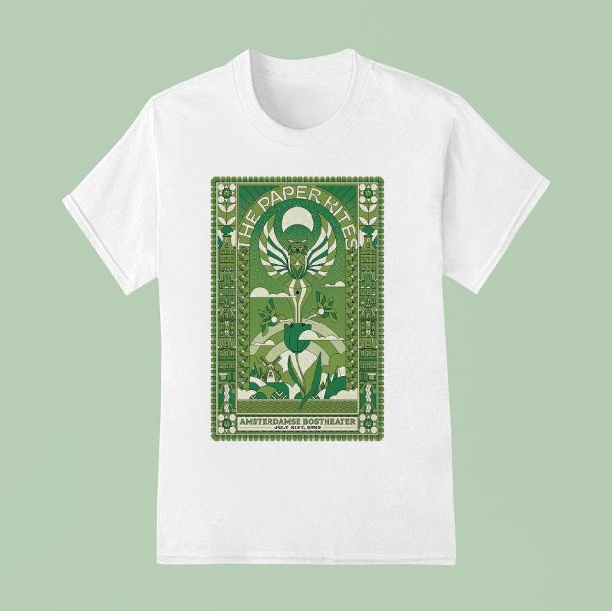 The Paper Kites July Amsterdamse Bostheater Amsterdam Netherlands T Shirt